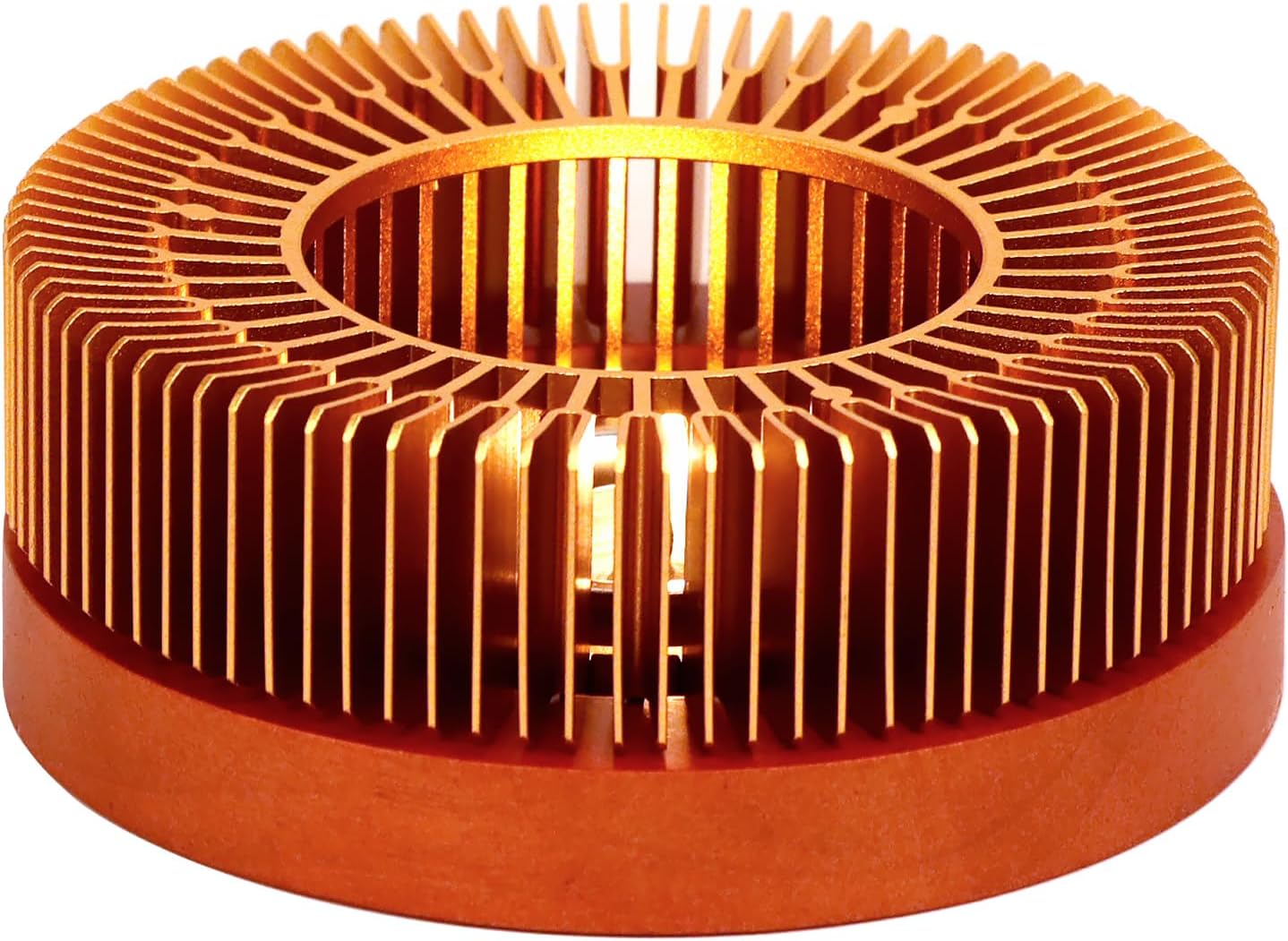 Teapot Warmer, Tea Warmer with Tealight Holder, Teapot Heater for Heating Tea, Coffee, Milk, Food, Aluminum Alloy, Rose Gold