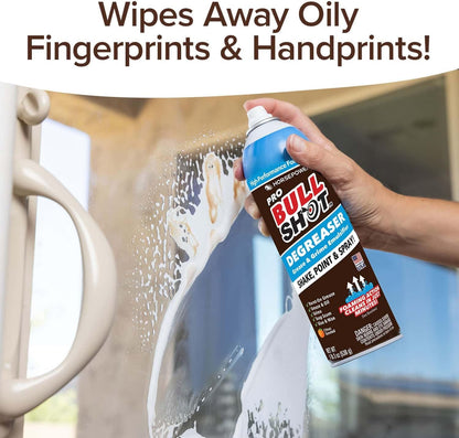 Bull Shot Degreaser Pro, Heavy-Duty Foaming Grime Remover, Residue-Free