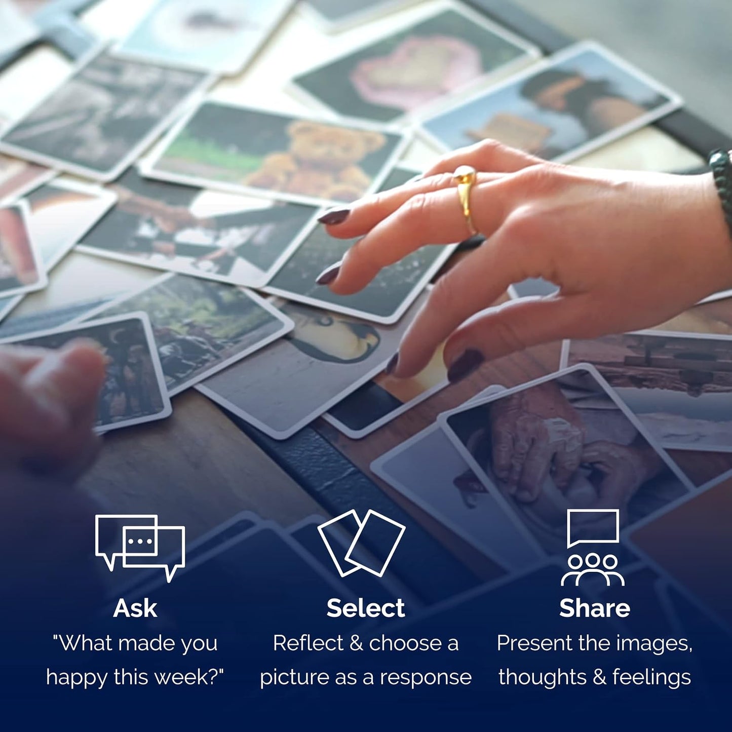 metaFox Coaching Picture Cards | Growing Together | Conversation Cards for Ice Breakers and Team Building Activities | Motivational Postcards for Your Next Coaching and Training Sessions