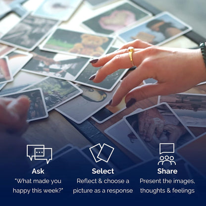 metaFox Coaching Picture Cards | Growing Together | Conversation Cards for Ice Breakers and Team Building Activities | Motivational Postcards for Your Next Coaching and Training Sessions