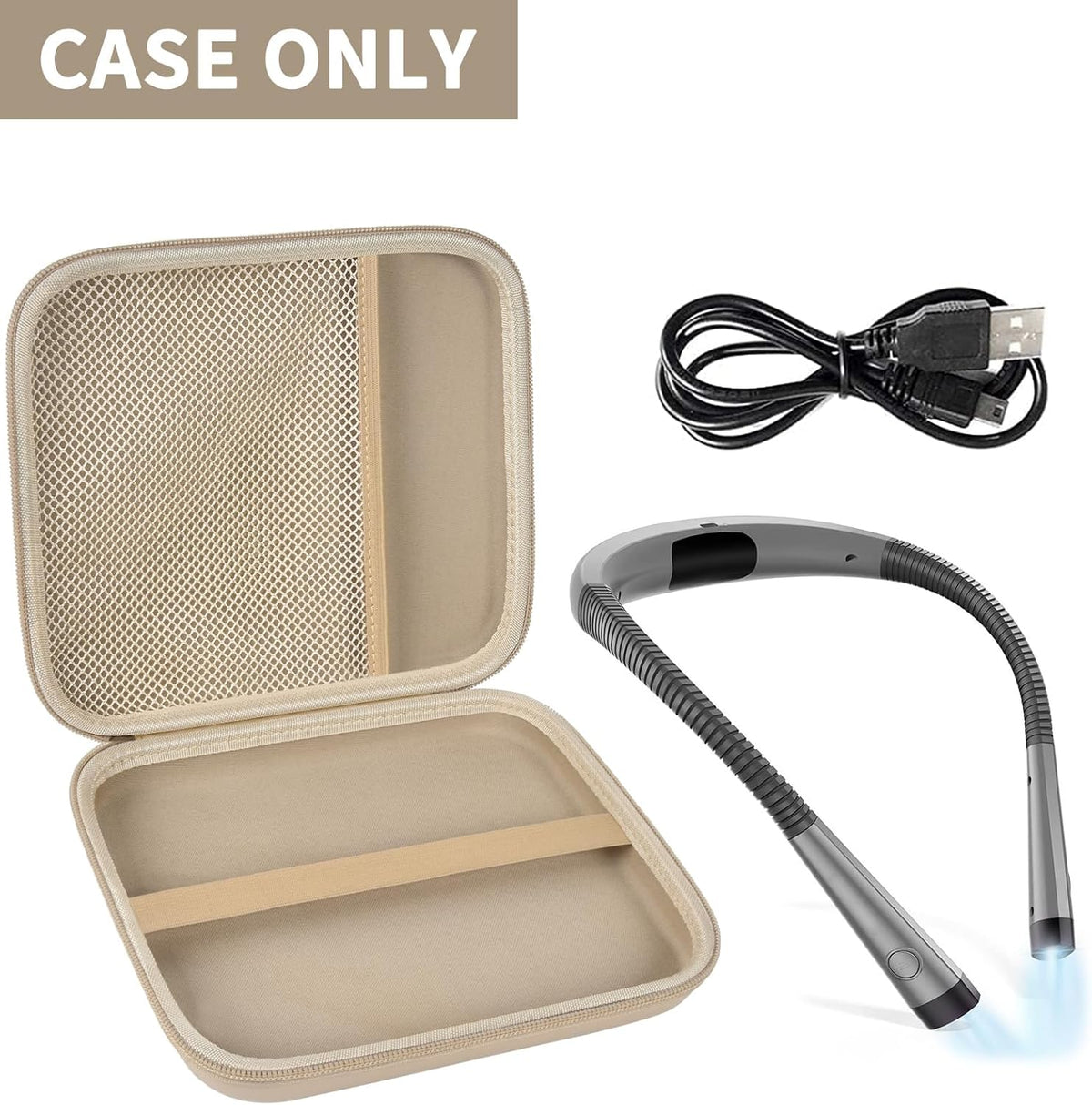 GWCASE Hard Carrying Case for Glocusent for Vekkia LED Neck Reading Lights