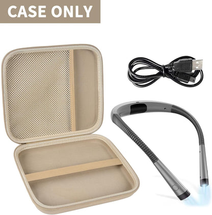 GWCASE Hard Carrying Case for Glocusent for Vekkia LED Neck Reading Lights