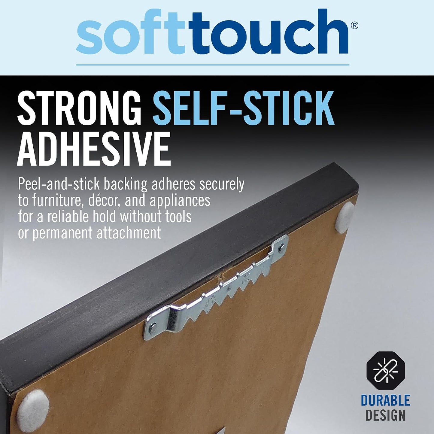 SoftTouch 3/8" Round Mini Self-Stick Furniture Slider Felt Pads for Hard Surfaces, Noise-Reducing Adhesive Furniture Moving Pads for Beds, Sofas, Dressers, 84-Count, Brown
