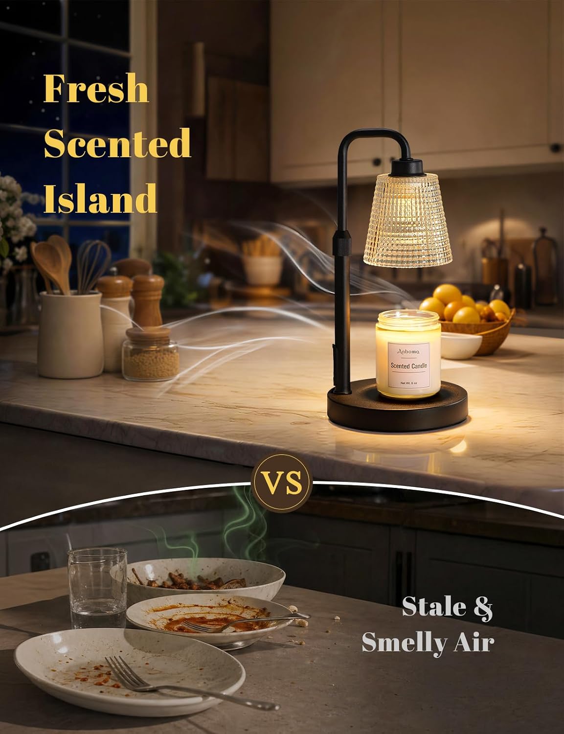 Candle Warmer Lamp with Timer, Birthday Gifts for Women, Ideal Fall Decor