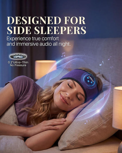 Lullaband Headband Headphones for Sleeping Bluetooth 5.4 Sleep Headphones