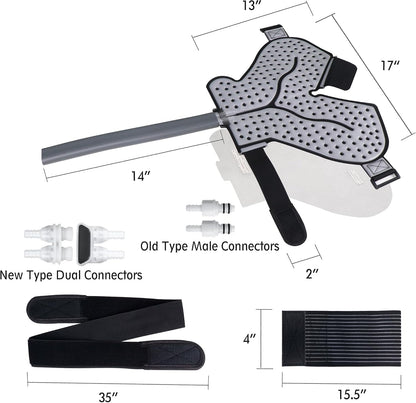 Knee Pad for Cold Therapy System, Attachment for Ice Therapy Machine, Please Review The Product Description and Video if Your Unit is from A Different Brand