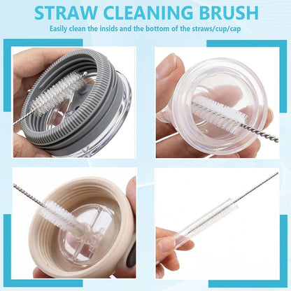 18PCS Crevice Cleaning Brush Hard Bristle Scrub Brushes for Gaps with Box | Cleaning Brush Grout Brush Deep Cleaning Tile Lines, Window Groove, Sliding Door, Shutter, Sink, Stove, Corner, Bottle