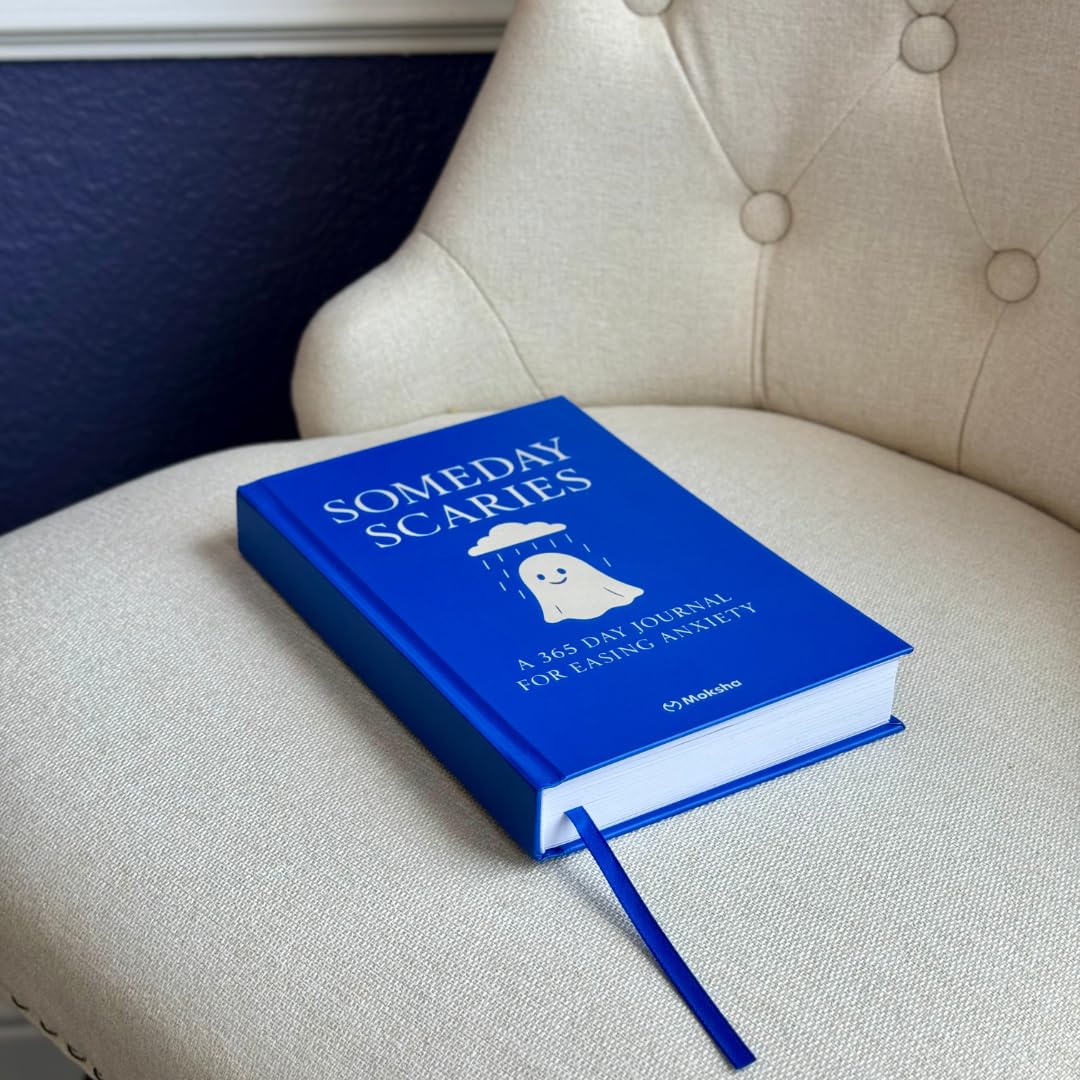 Someday Scaries Journal - A 365 Day Guided Journal With Prompts For Daily Reflection & Emotional Healing | Mental Health Gift | Journaling For Self Love, Growth, Gratitude, Discovery, Wellness, Healing, and Mindfulness