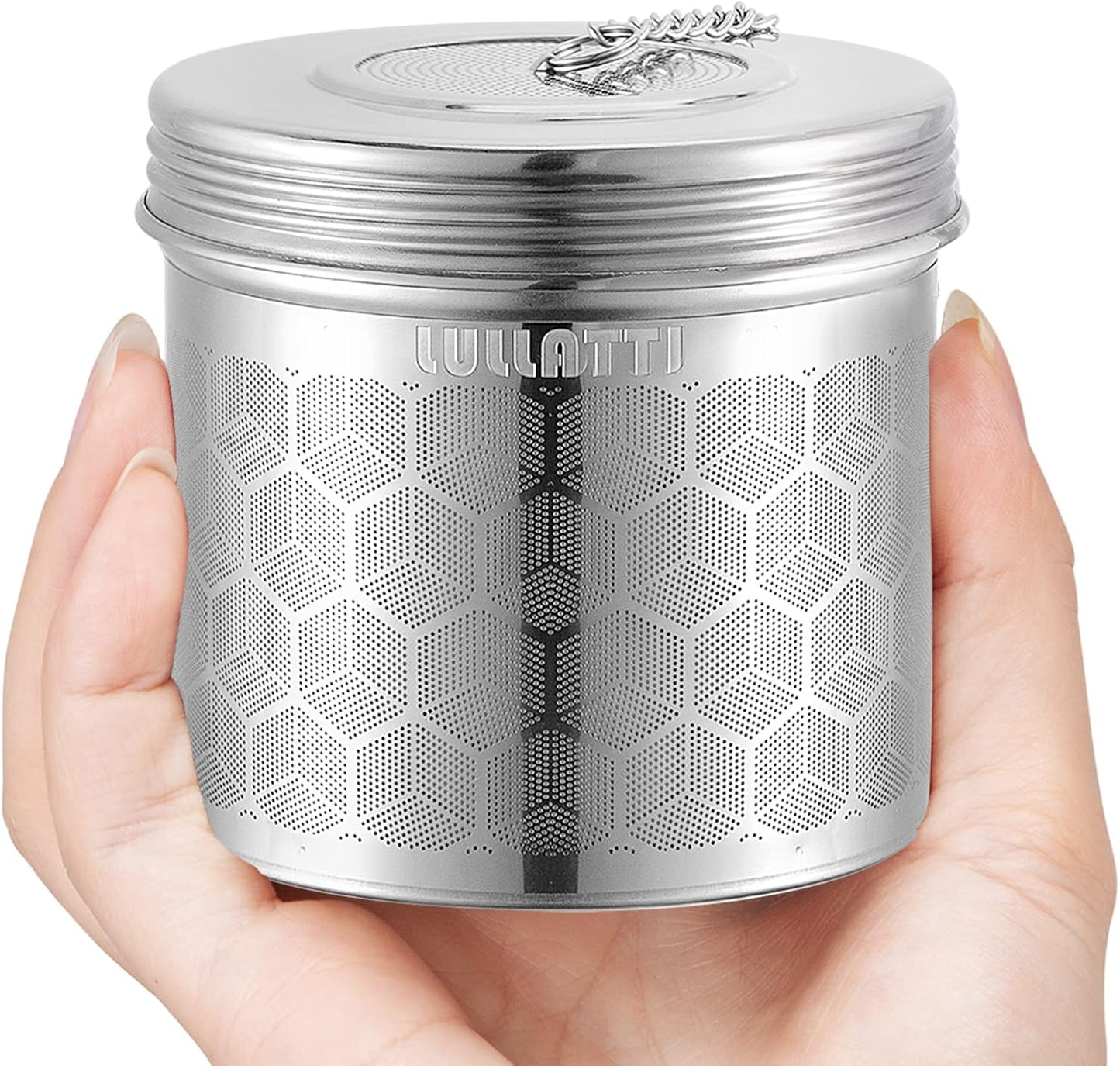 2 Pack 304 Steel Fine Mesh Tea Infusers for Loose Leaf Tea | Versatile for tea, spices & seasonings, fine mesh traps sediment, dishwasher-safe
