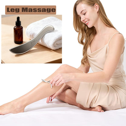 BYYDDIY Gua Sha Trigger Point Massage Tool -Thumb Protector,Deep Tissue Massage,Muscle Scraper Tool (T)