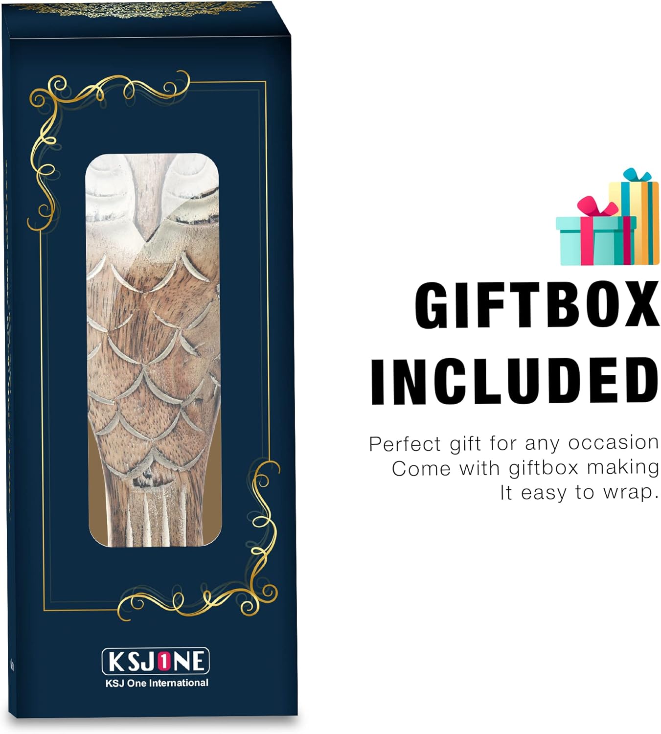 KSJONE Gift Packaged Unique Owl Spectacle Holder Wooden Eye glasses Stand Handmade Gift for Women and Men Home Office Gift for Teacher Him Her Mom Dad Desk Organizer for All Ages Unique Fathers Gift