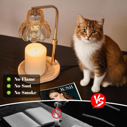 Candle Warmer Lamp with Timer,Birthday Gifes for Women and House Warming