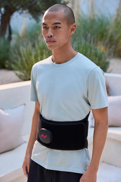 Hyperice Venom 2 Back Heated Vibration Massage Therapy Wrap Pain Relief | Relieve Pain | Soreness | Tightness | Increase Blood Flow |Three Precise Settings and Patterns | Up to 3 Hour Battery Life
