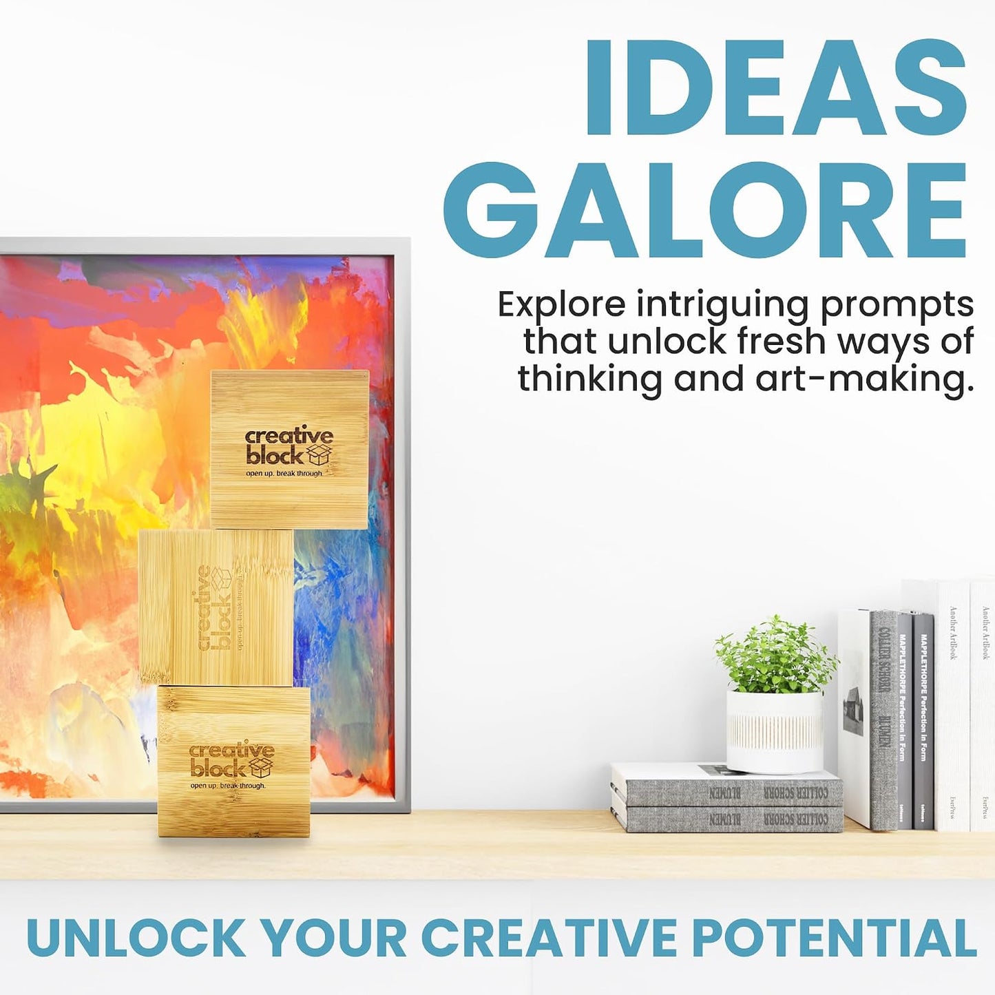 Cards for Writers, Artists, Creators - 100+ Problem Solving Inspiration Thinking Card Suggestions from Neuroscientists, Mindfulness Experts - Prompts to Overcome Mental Blocks