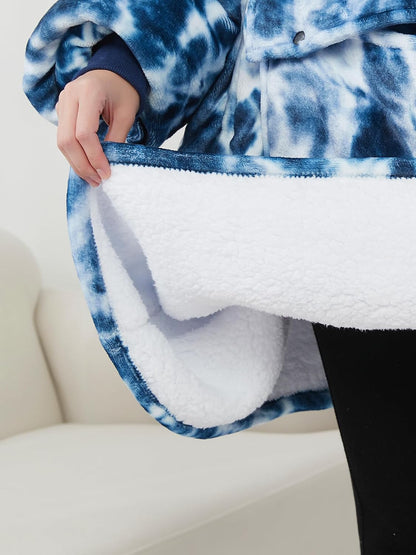 Wearable Blanket Hoodie for Adults With Pocket Strawberry Hoodie | Sherpa, Fuzzy Blanket Hoodie, Oversized Sweatshirt Blanket, Kangaroo Pouch, Cute Birthday Gifts for Sister, Cute Stuff