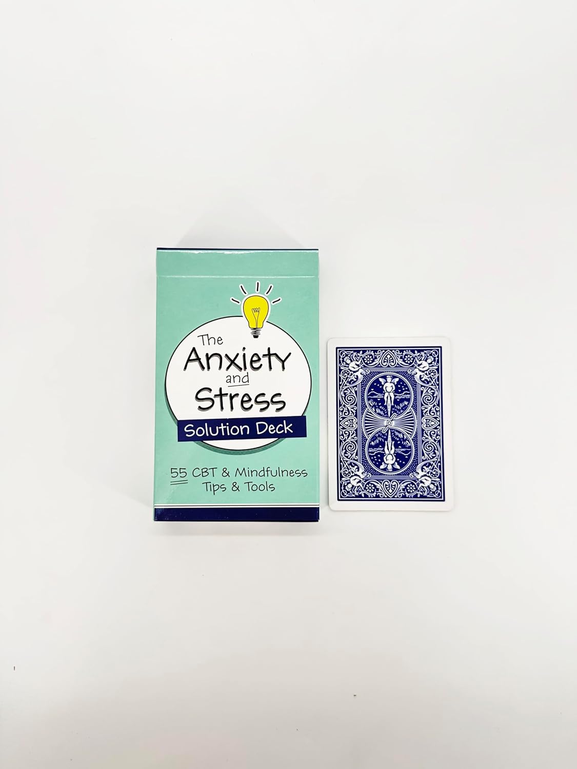 The Anxiety and Stress Solution Deck: 55 CBT & Mindfulness Tips & Tools