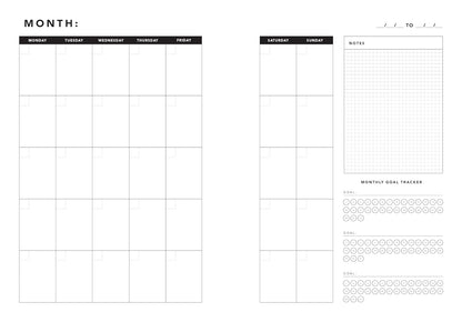 Mood Tracker Undated Planner: Understand Your Emotional Patterns; Create Healthier Mindsets; Unlock a Happier You! (Habit Tracker and Weekly Calendar with Stickers)