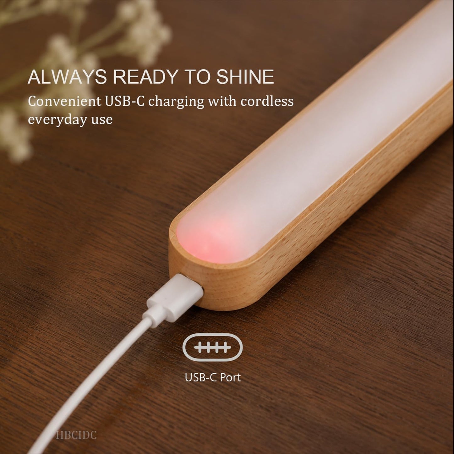 2 PCS Led Rechargeable Bathroom Light Fixtures Three-Level Dimmable Touch Control Vanity Lights,Magnetic Vanity Light Bar for Bathroom Living Room Bedroom