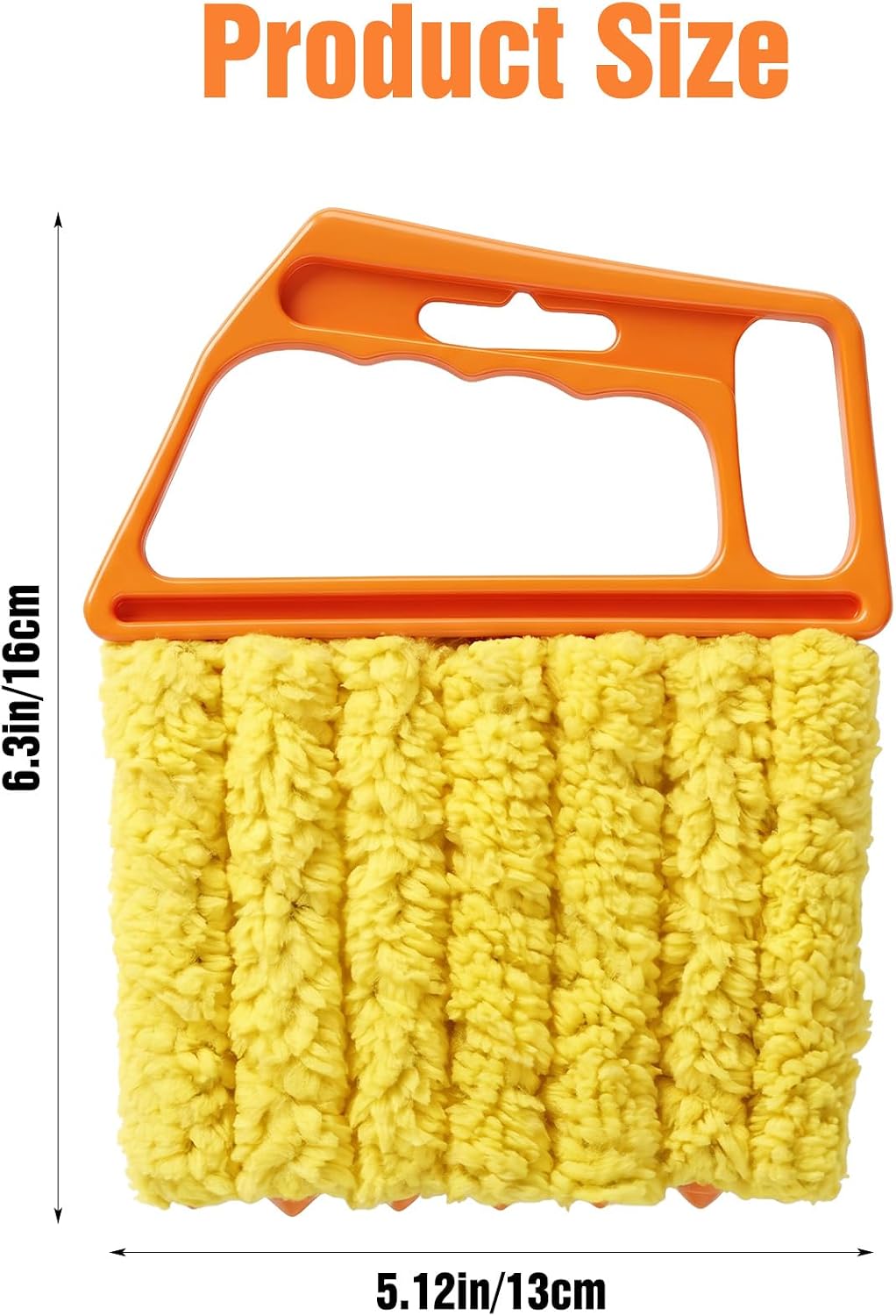 Blind Duster for Wood Blinds, 7-Finger Blind Cleaner Duster Tool | Handheld Blinds Cleaner for Window Shutters, Air Conditioner, Car, Fan