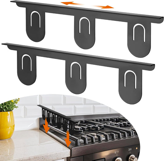 RECAPS Stainless Steel Extendable Stove Gap Covers Fliter 13.8"to 27.5"In