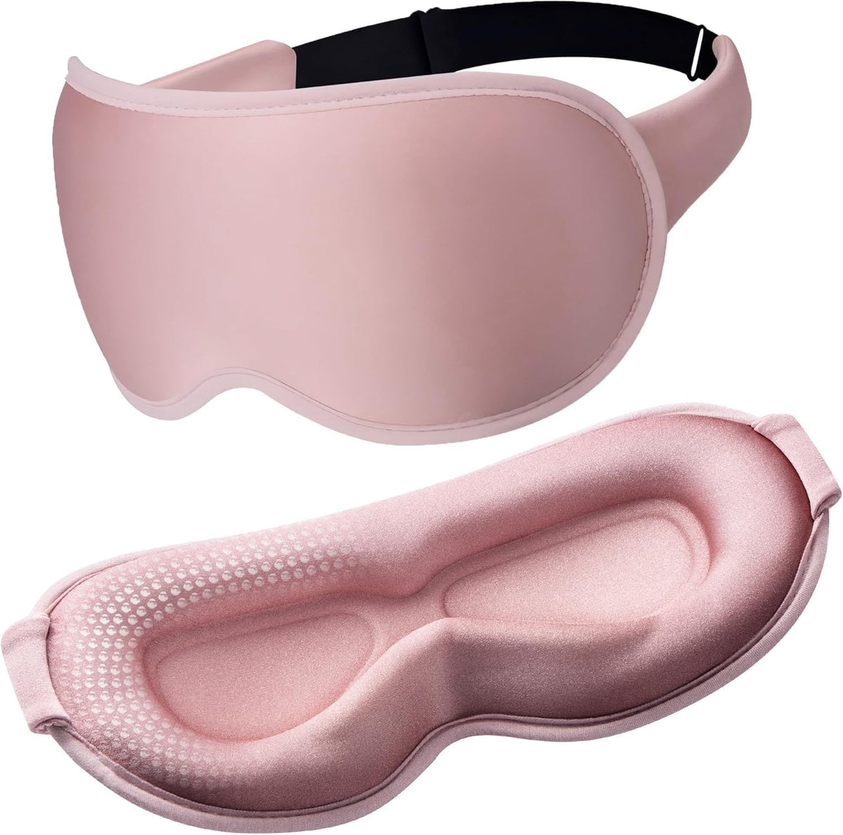 FACEMOON Blackout Weighted Eye Masks for Sleep & Airplane Travel