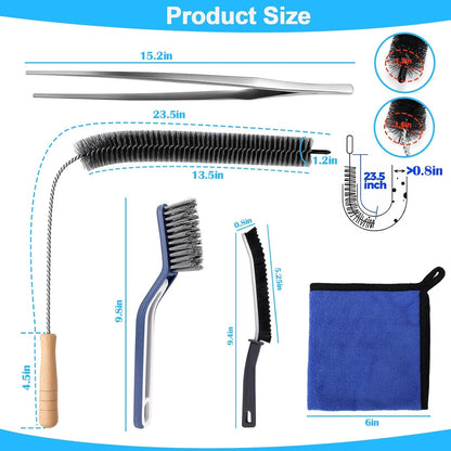 Dryer Vent Cleaner Brush,Flexible Clothes Dryer Lint Brush | Lint Trap Cleaning Tool,Laundry Room Essentials Lint Remover Accessories,Refrigerator Coil Brush,Household Cleaning Supplies