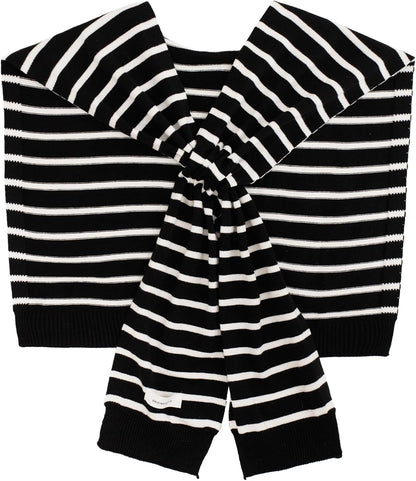 WaJuemy Women's Sweater Shawl Wraps Sleeves Knitted Collar Sweater Scarf Top Casual Lightweight Shoulder Cape Accessories