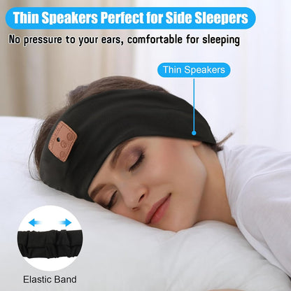 2-Pack Sleeping Headphones, Headband Headphones for Side Sleepers