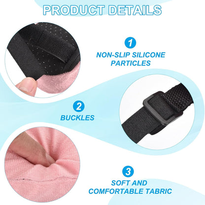 PATIKIL Office Chair Arm Pads, 2 pcs Office Chair Arm Cover Soft Office Chair Armrest Pads Memory Foam Cotton Removable Washable for Desk Computer Gaming, Purple Blue