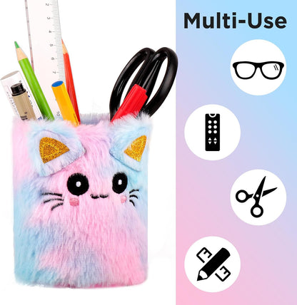 Happynear Glasses Holder, Cute Eyeglass Holder, Glasses Holder for Nightstand, Desk and Dresser, Gifts for Boys and Girls