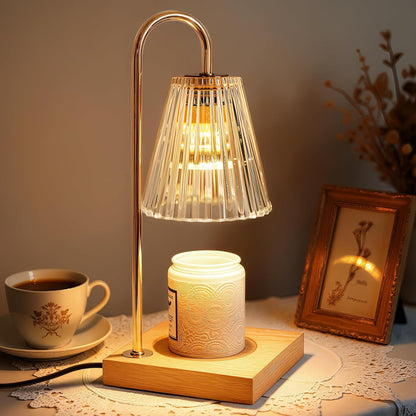 Marycele Candle Warmer Lamp with Timer, Vintage Home Decor, Gifts for Women