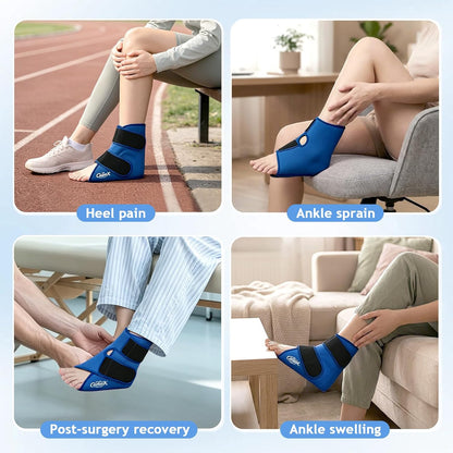 Ankle Ice Pack Wrap, Heel Ice Pack Wrap for Plantar Fasciitis Relief