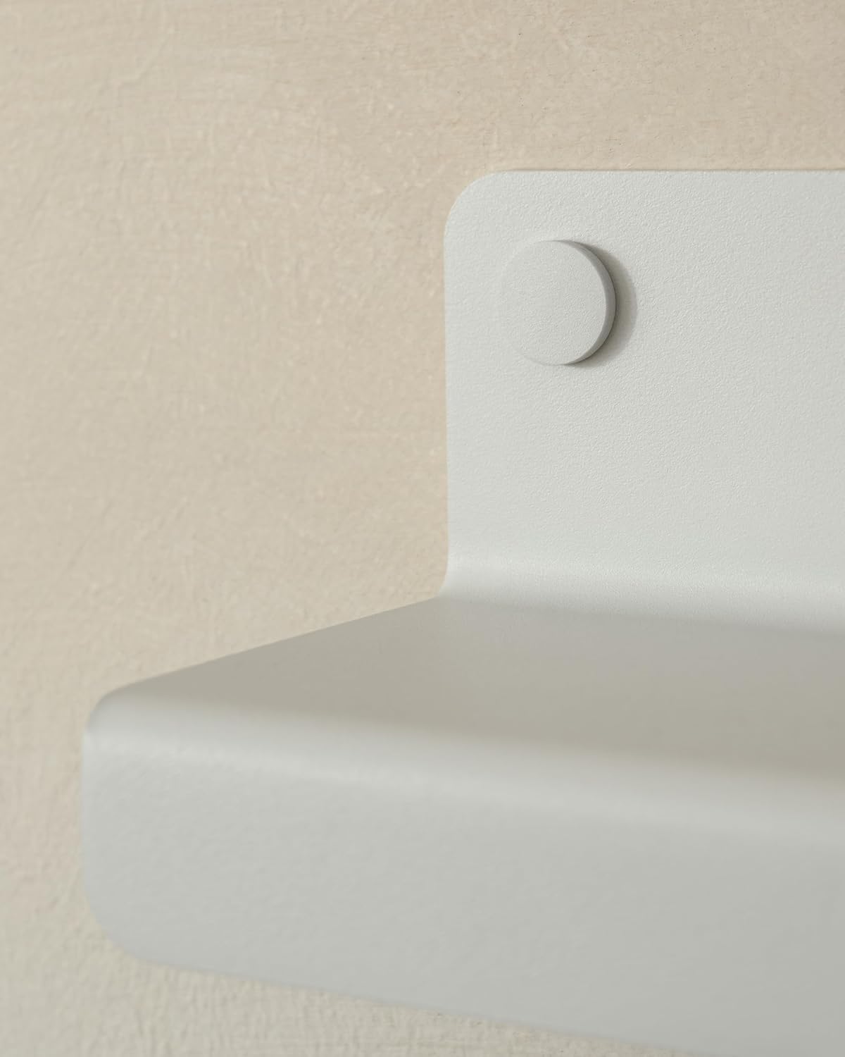 Kazai. Key Holder for Wall 'Holmsen' | Minimalist Key Hooks Design from Berlin | Modern Key Hanger with Metal Shelf | Key Hook Wall Mounted as Hallway Furniture | Sand Taupe