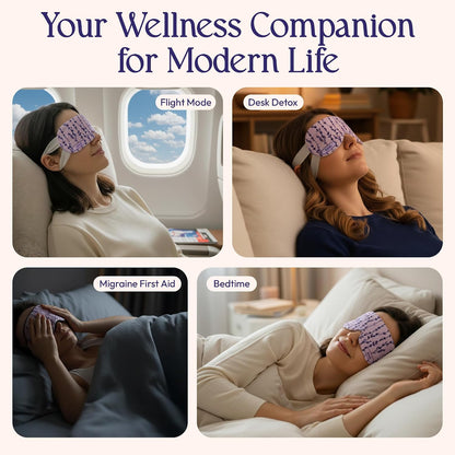 Fomin Steam Eye Mask - 20 Pack - Variety Pack - Self Heating Warm Compress for Dry Eyes, Puffy Eyes & Dark Circles, Disposable Sleep Mask for Home, Spa, Travel Essentials & Relaxation Gifts for Women