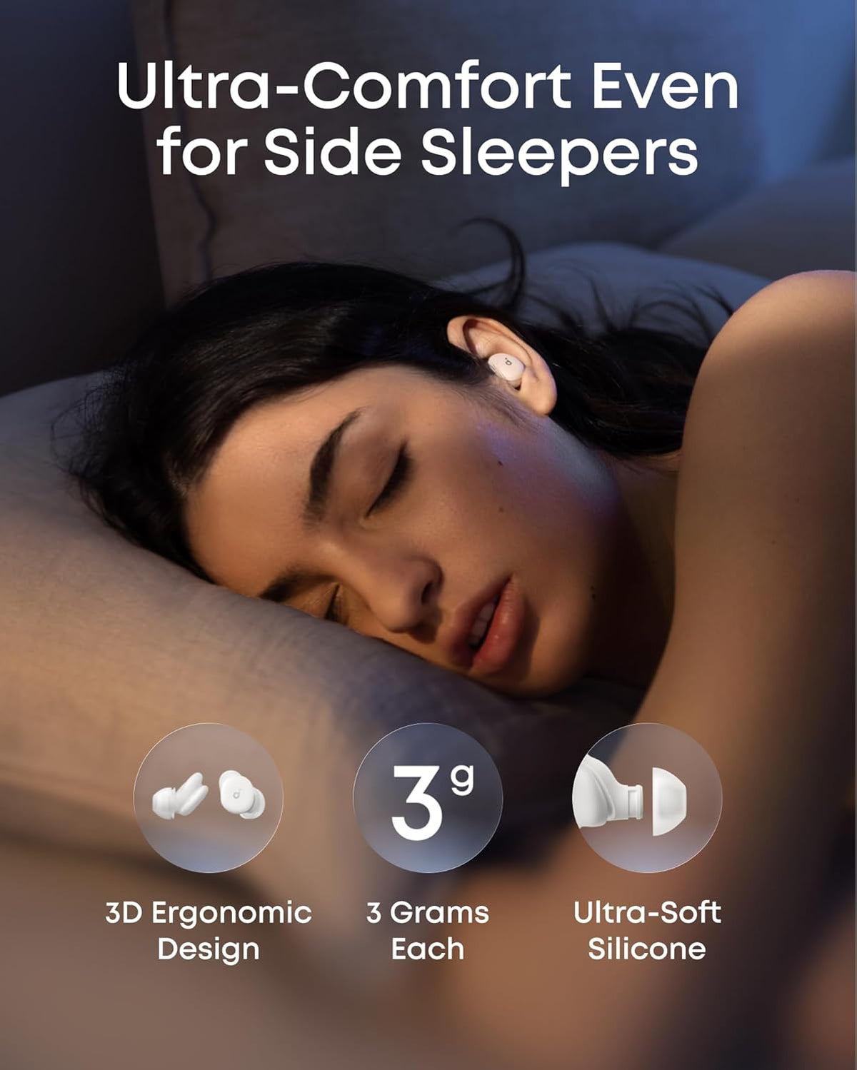 Soundcore Sleep A30 Special by Anker, Sleep Earbuds