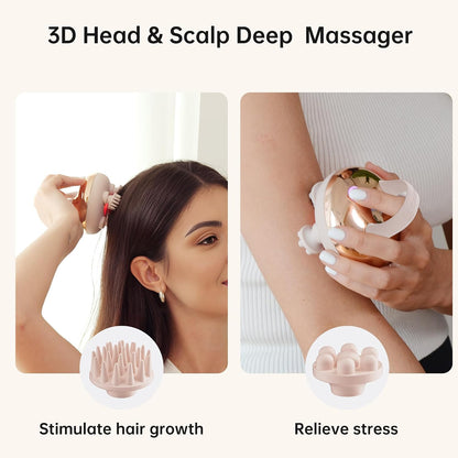 COMFIER Scalp Massager for Hair Growth, Electric Head Massager, Tangle-Free