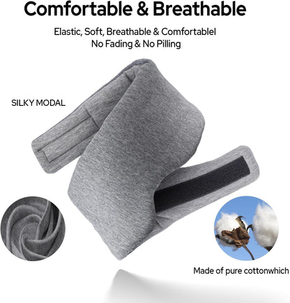 Silk Sleep Mask – 100% Mulberry Silk Eye Mask for Sleeping, Soft Slip Feel, Adjustable Headband, Blackout for Side Sleepers, Men & Women | Soft Slip Feel, Adjustable Headband, Blackout for Side Sleepers, Men & Women