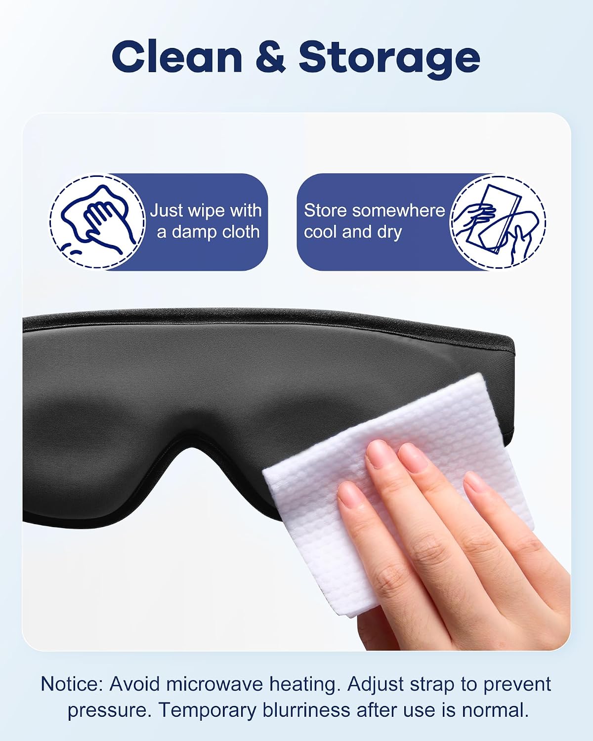 Cooling Gel Eye Mask for Puffy Eyes, Larger Full-Eye Contour Cold Compress | Ice-Cold Gel Therapy, Forehead & Upper Cheek Cooling Relief, Reusable Ice Pack for Eyes, FSA Eligible Items HSA, Black