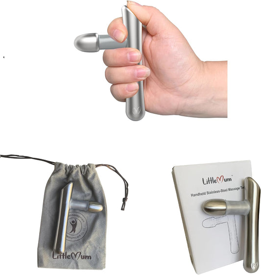 LittleMum T-Bar Trigger Point Tool, Thumb Saver for Muscle Knot Release