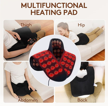 UTK Far Infrared Heating Pad for Neck and Shoulder and Back Pain Relief