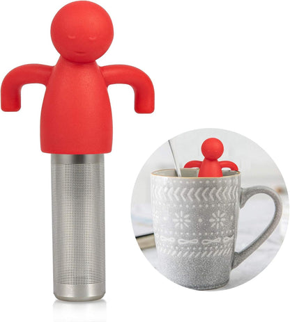 Leden Tea Infuser for Loose Leaf Tea Extra Fine Mesh Tea Steeper Gray