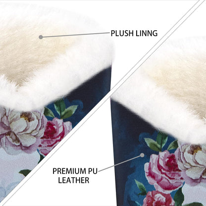Plush Fluffy Lined Anti-scratch Eyeglasses Holder Protective Glasses Stand Case