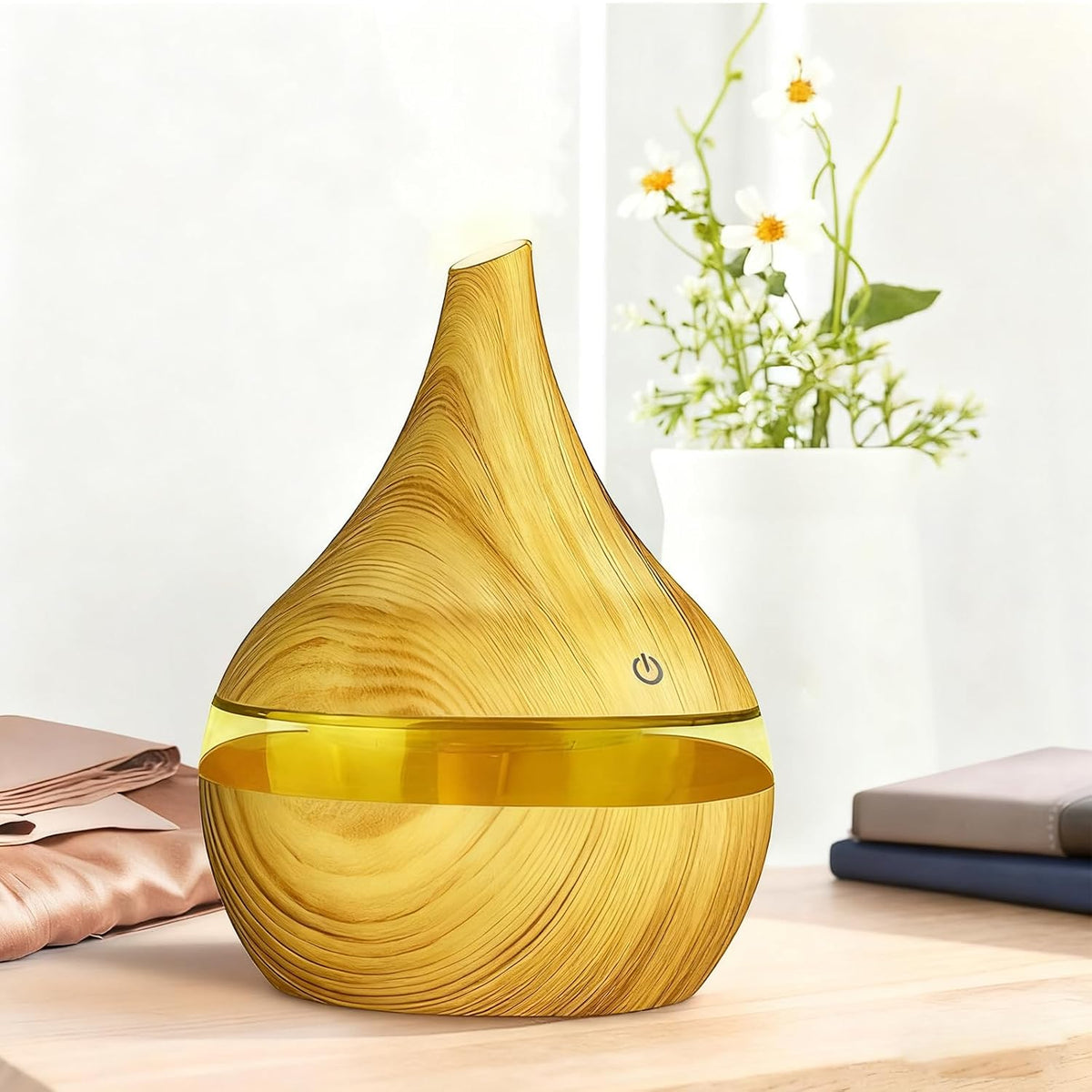300ml Cool Mist 7 Colorful Lights Humidifier, 10-20 Hour Runtime for Plants