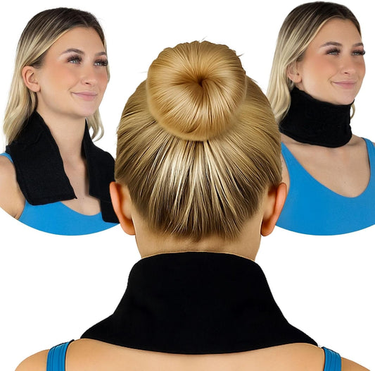 Arctic Flex Neck Ice Pack Wrap w/Gel - Reusable Hot & Cold Cervical Ice | Pack for Neck, Shoulders, Pain Relief & Injuries - Cold Compress Cervical Wrap for Sprains, Swelling, Inflammation & Surgery