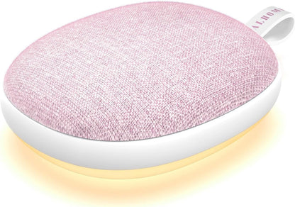 Portable White Noise Sound Machine: Baby Sleep Soother, Bluetooth Speaker, Rechargeable Battery, 4-Speed Timer, 6 Soothing Sounds Adult Therapy Aid for Trave (Purple, Portable)