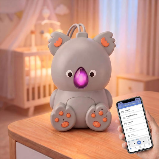Portable White Noise Machine with Bluetooth Speaker Baby Sound Machine