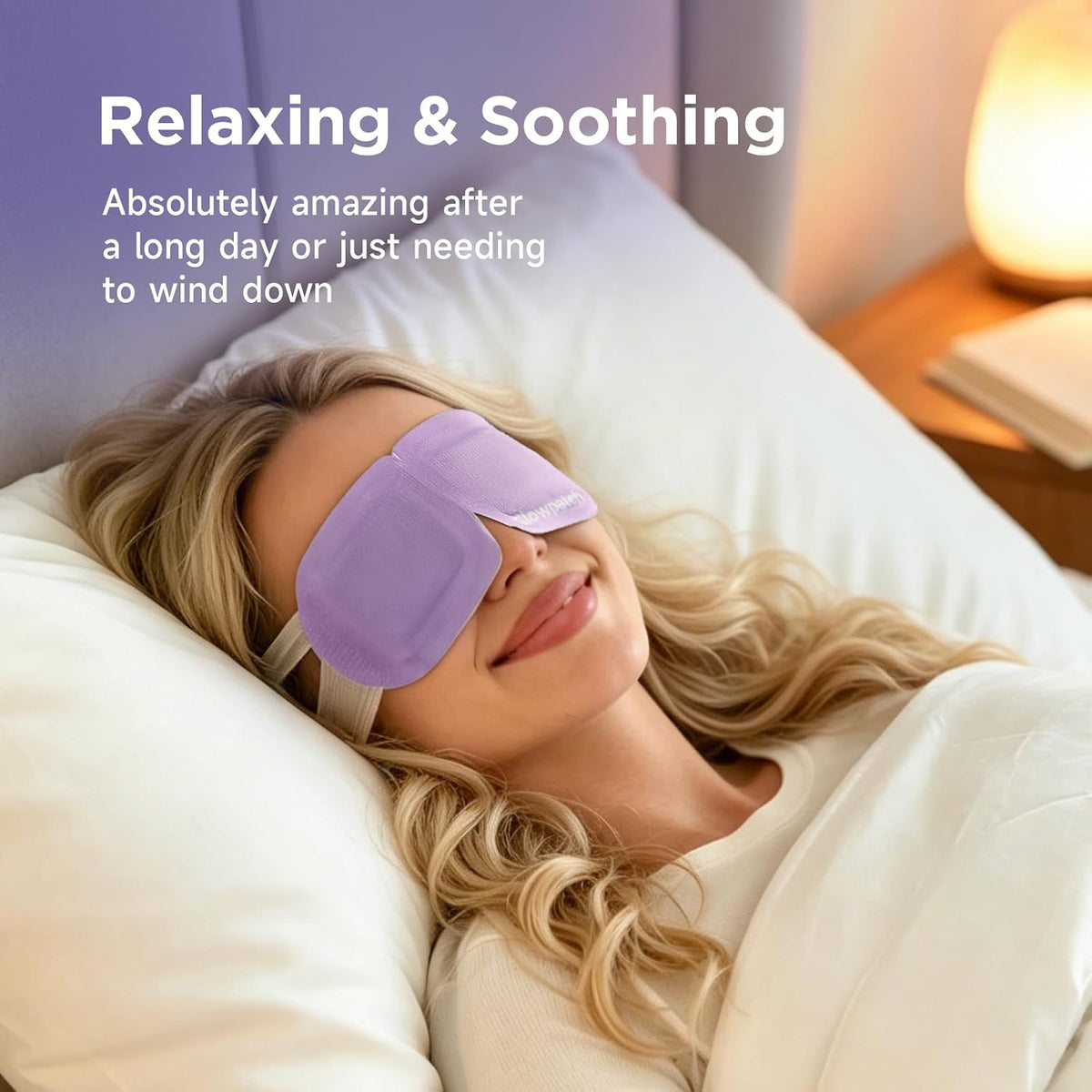 16 Pack Steam Eye Masks Disposable for Dry Eyes, Unscented