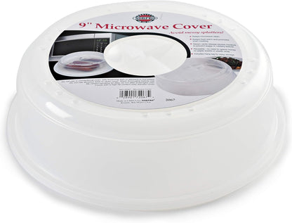 Norpro 10" Vented Microwave Plate Cover, Food Dome