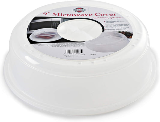 Norpro 10" Vented Microwave Plate Cover, Food Dome