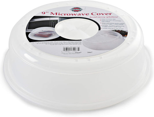 Norpro 10" Vented Microwave Plate Cover, Food Dome